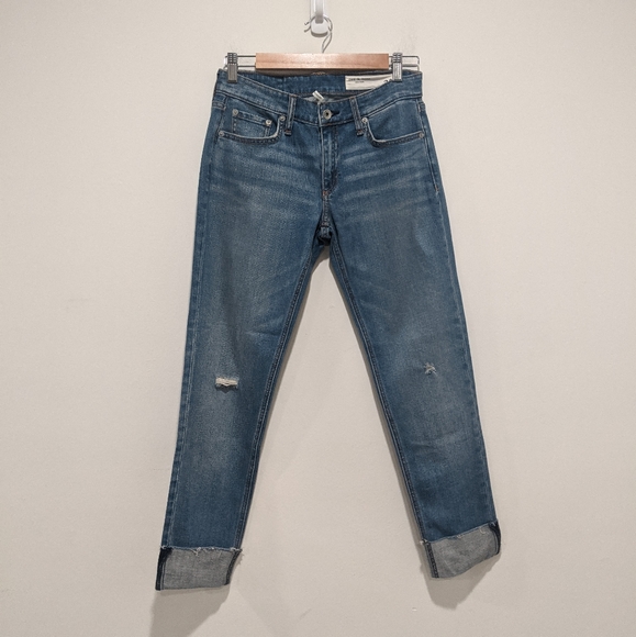 Rag & Bone Dre Low-Rise Slim Boyfriend Jean - Picture 4 of 16